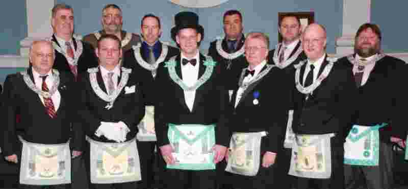 Acacia Lodge Officers 2017